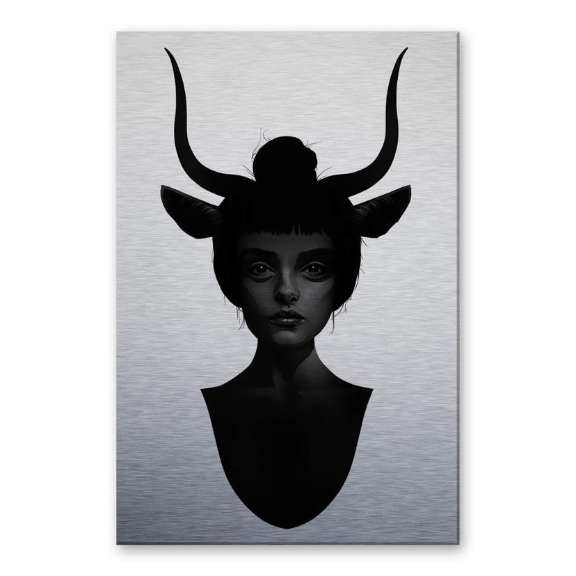 Dibond Schilderij met zilver effect Ireland - I Have Seen