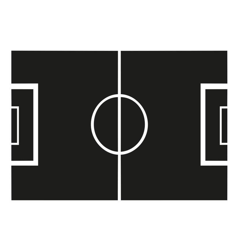 Adesivo lavagnetta - Campo da calcio