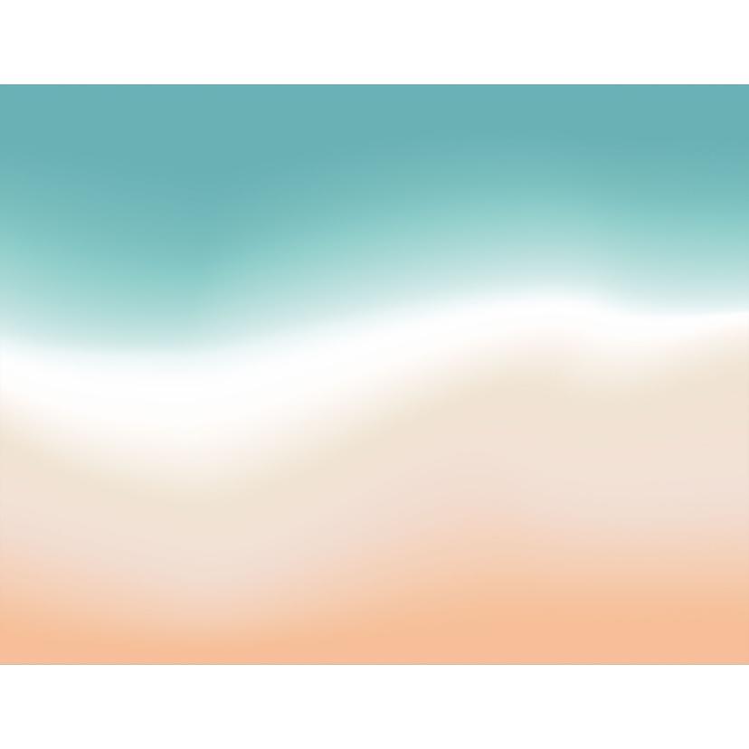 Fotomurale Ombre - Onde sulla spiaggia