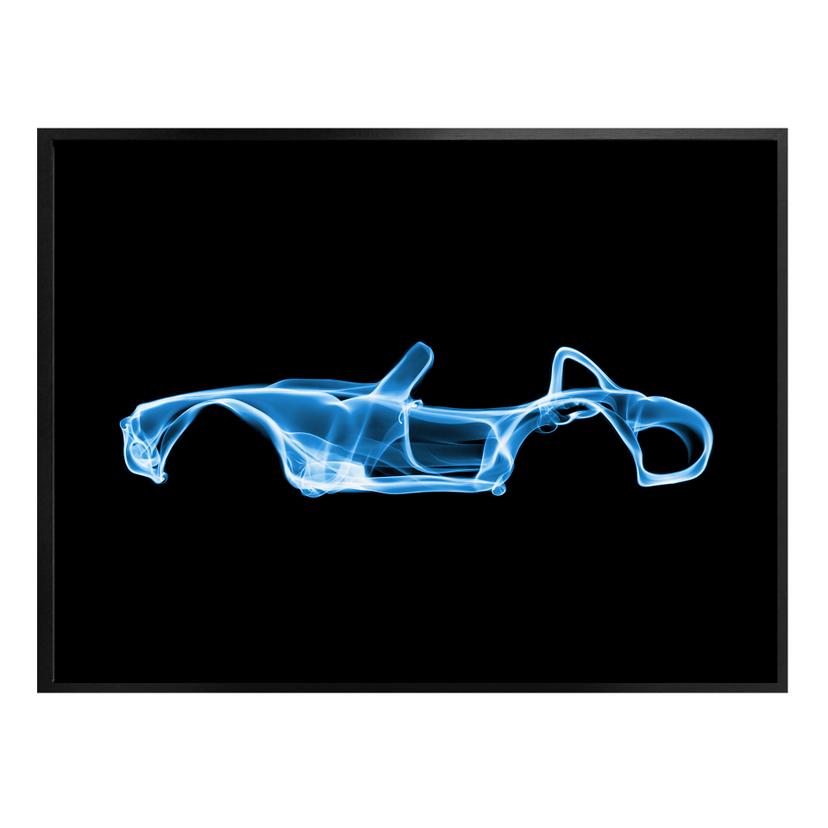 Plakat - Mileu - Blue car