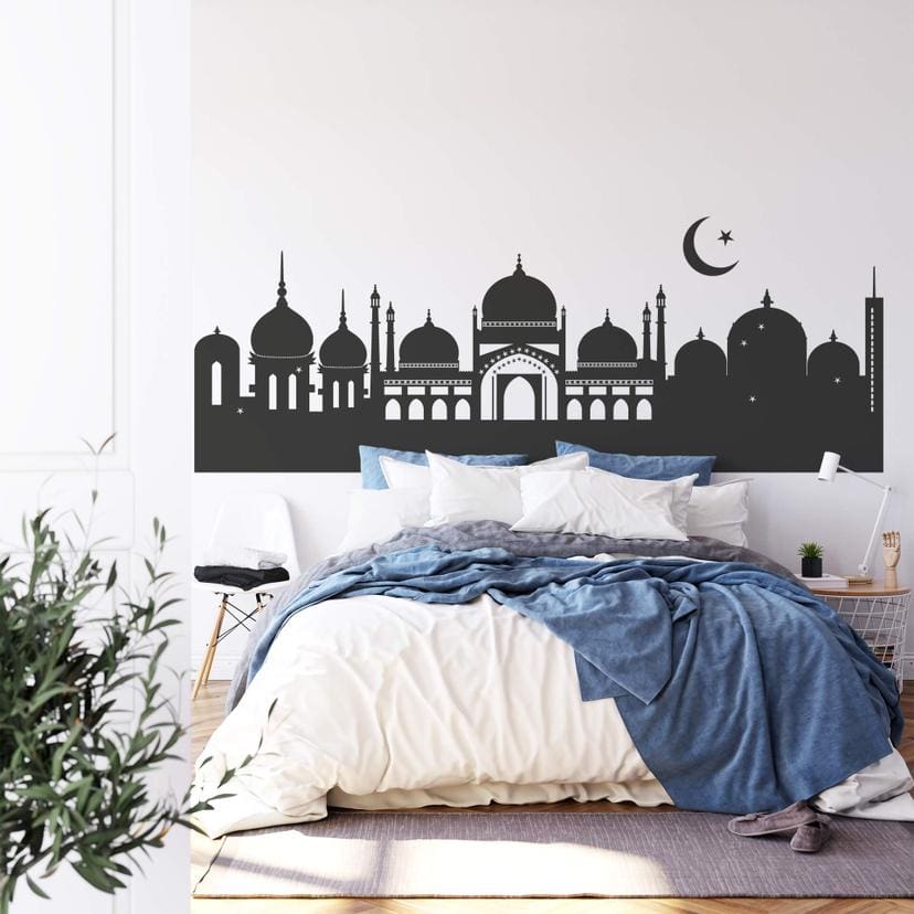 Sticker mural - Skyline islamique