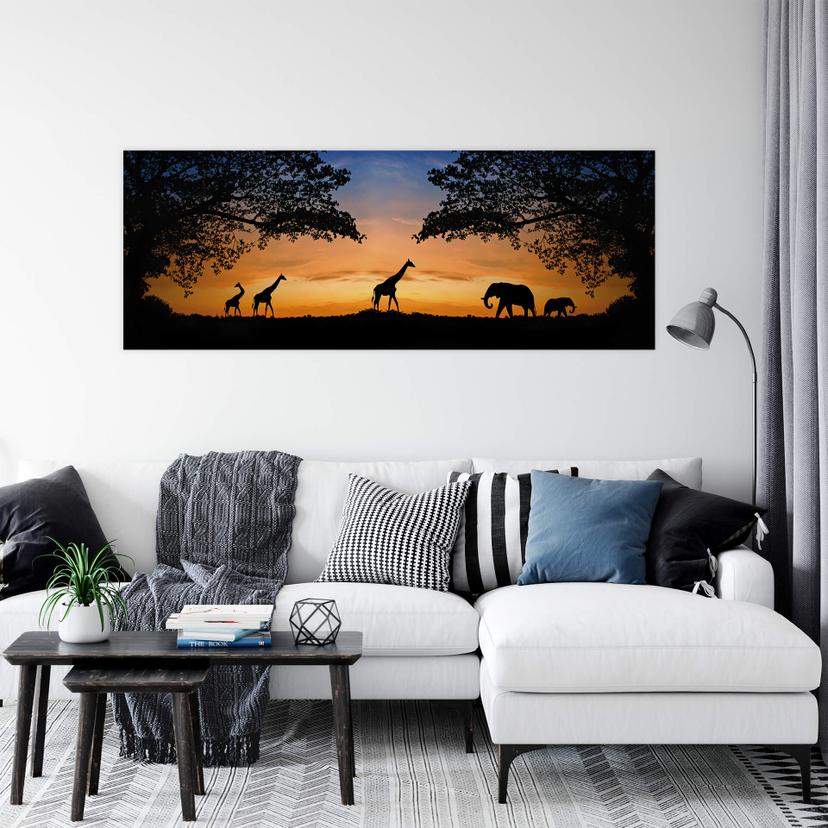 Wallprint - Tramonto africano