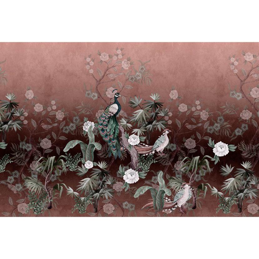 Livingwalls fotomurale Walls by Patel 3 Isola dei pavoni