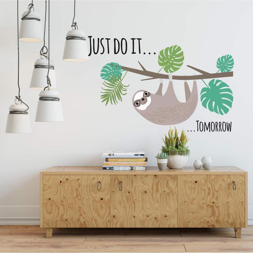 Adesivo – Just do it tomorrow