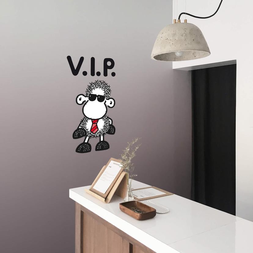 Muursticker Sheepworld VIP