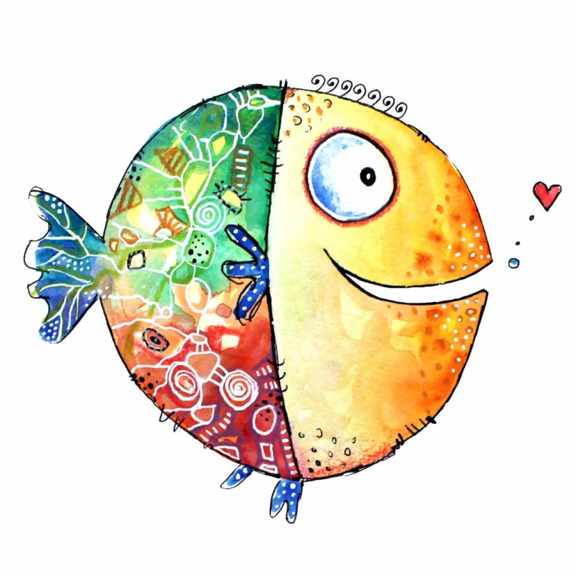 Adesivo Hagenmeyer – Happy Fish