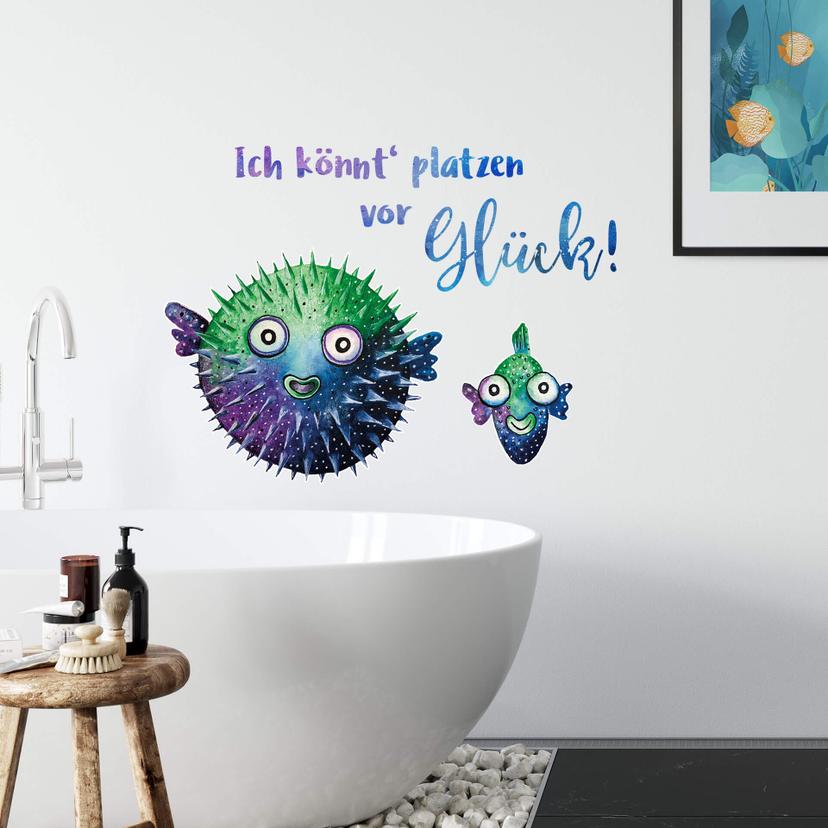 Wandtattoo Hagenmeyer - Könnt platzen vor Glück