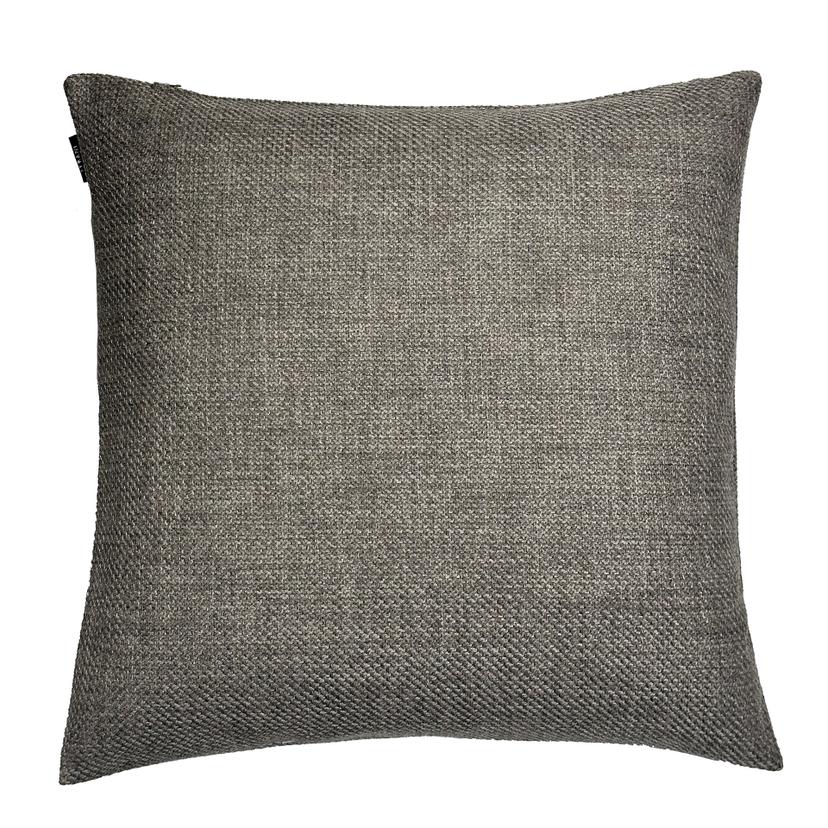 Uni Kissenhülle in silber in 50x50 cm