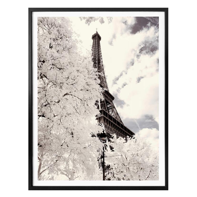 Poster Hugonnard - Paris blanc