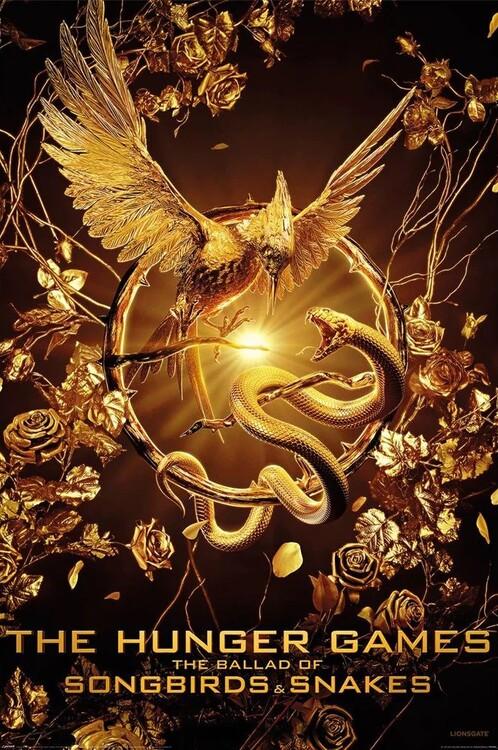 Poster, Film Poster The Hunger Games: Songbird and Snake Crest 61x91,5 cm