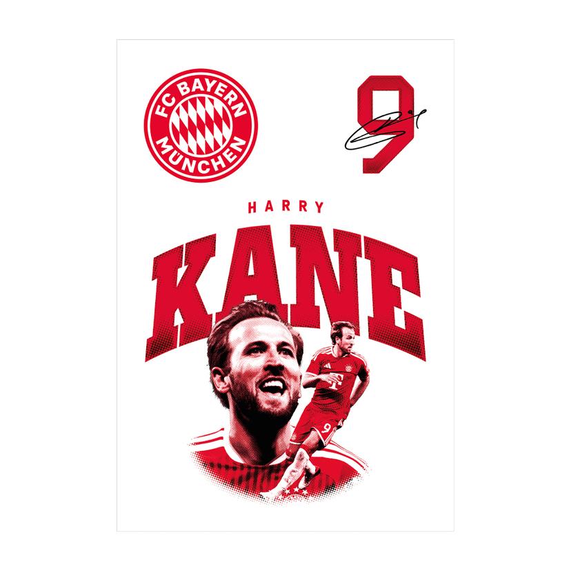 Wallsticker FCB - Harry Kane 2026/27