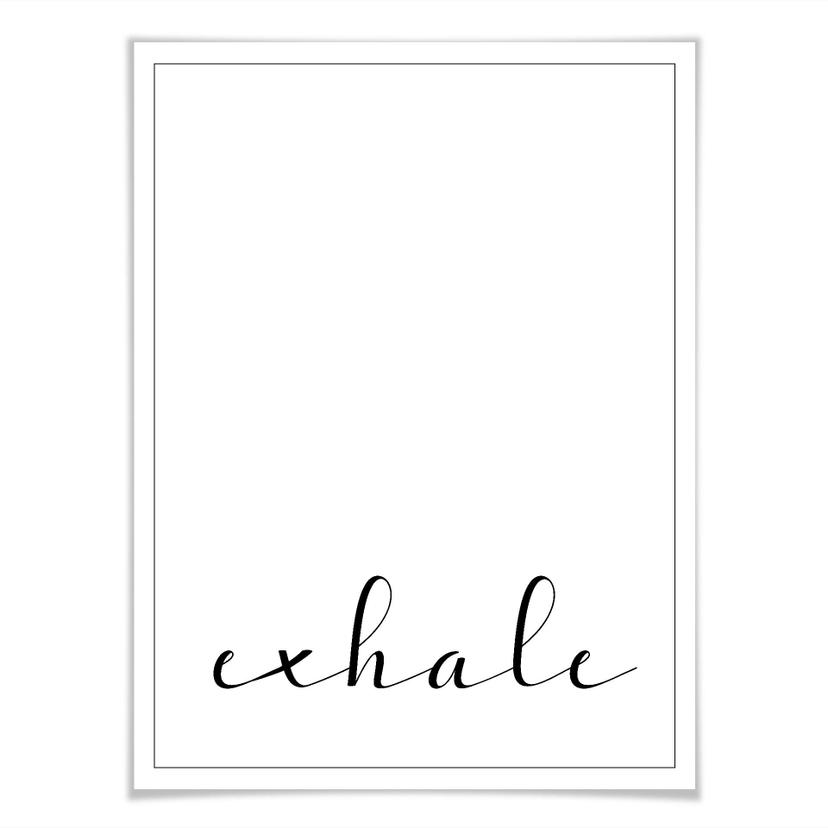 Poster - Exhale
