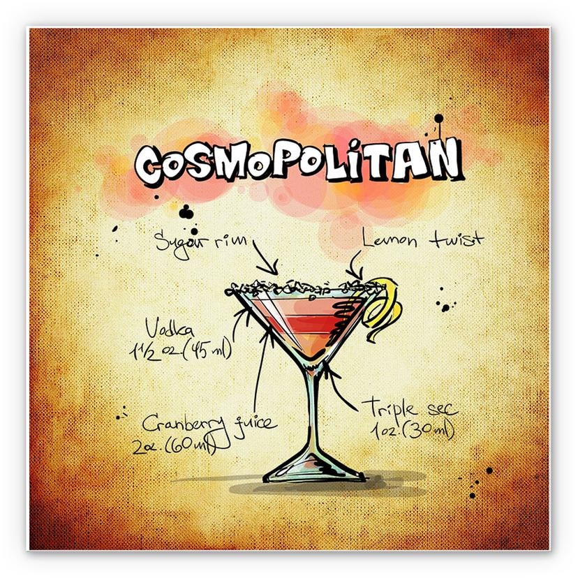 Tableau Forex - Cosmopolitan - Recette