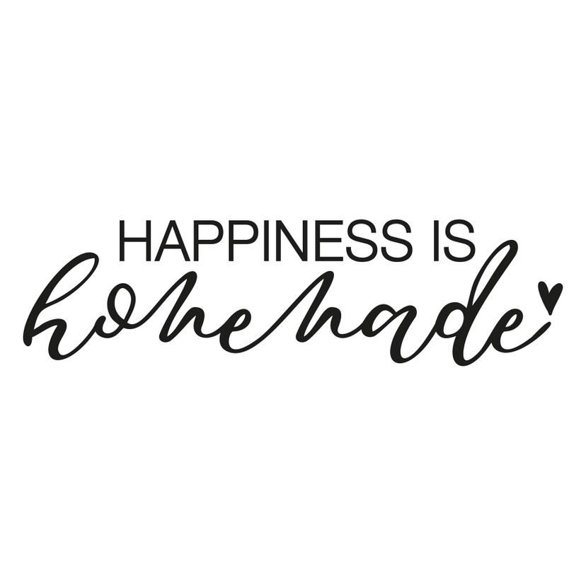 Adesivo murale – Happiness is Homemade