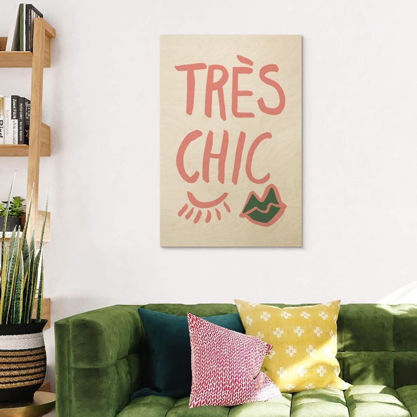 Stampa su legno 1X Studio - Très chic