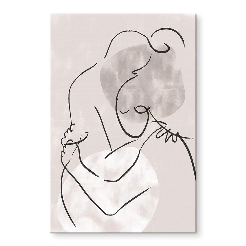 Akrylbillede i glas 1X Studio - The Hug