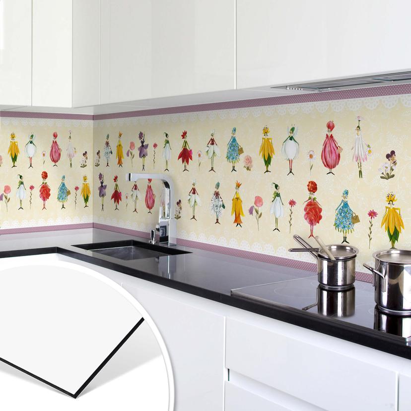 Rivestimento Alu-Dibond - Leffler - Fiori