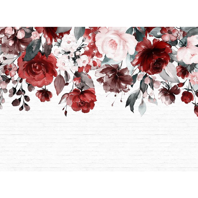 Livingwalls Fotomurale Designwalls - Parete fiorita