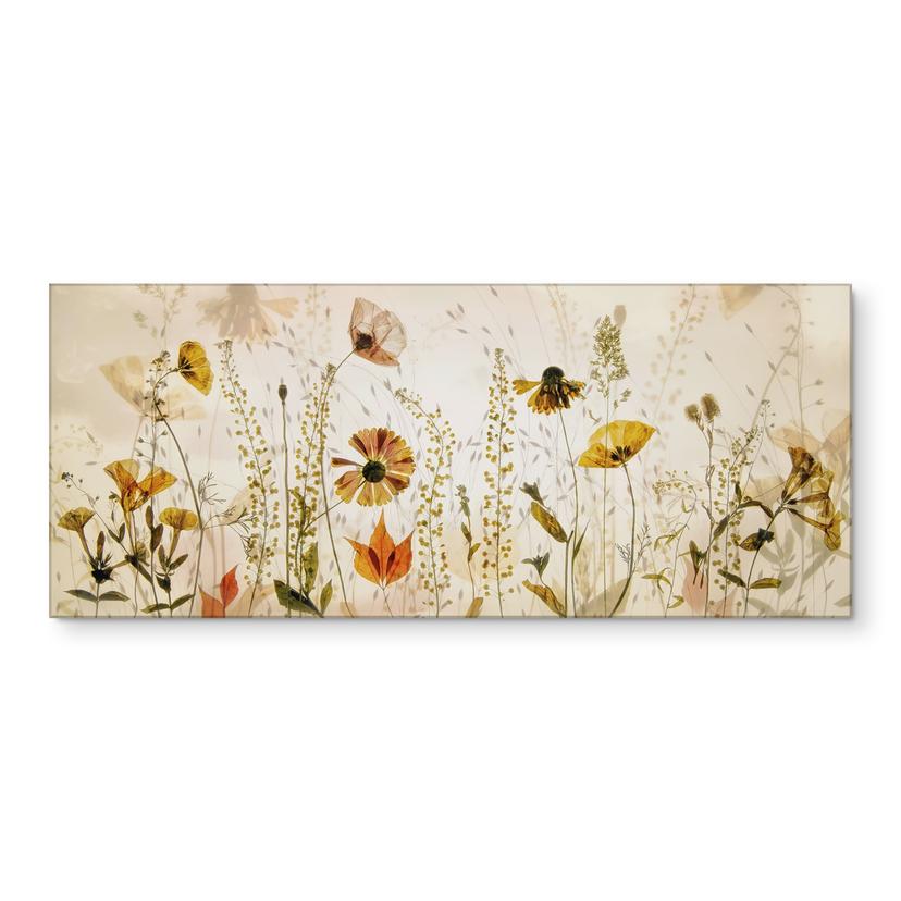 Küchenrückwand Wilde Wiesenblumen im Sonnenlicht - Talen