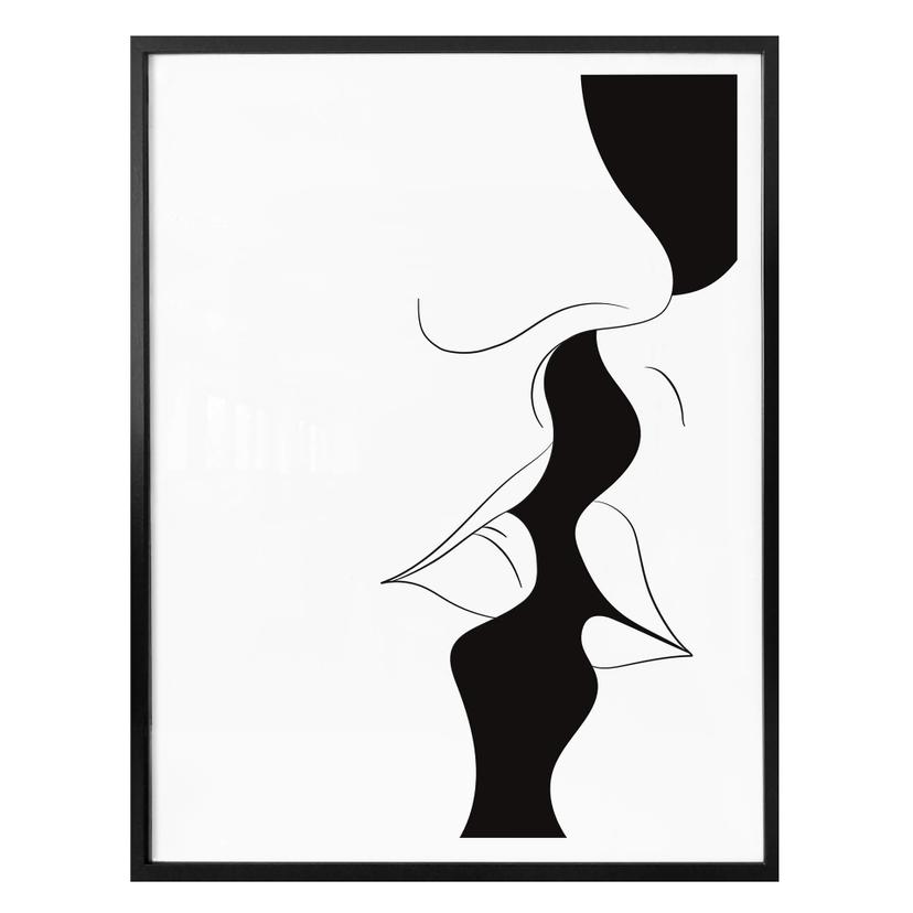 Poster Nordic Creators - White Kiss