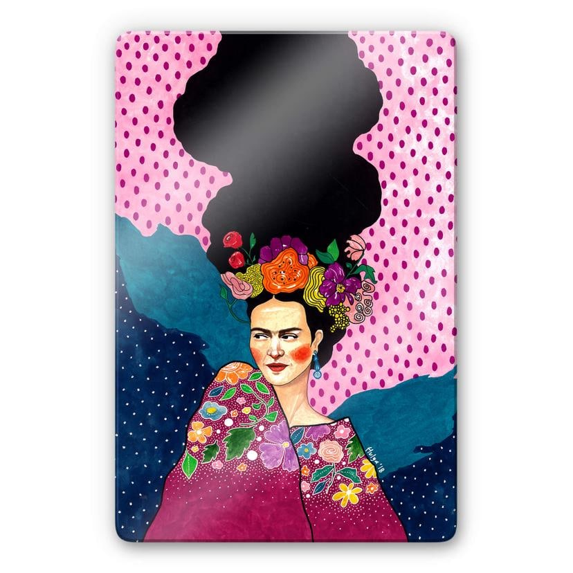Tableau en verre Hülya - Frida