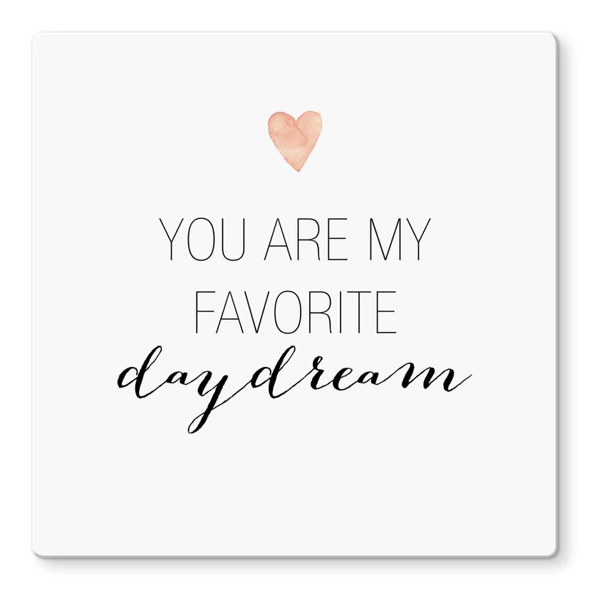 Stampa su vetro Confetti & Cream - Favorite Day Dream