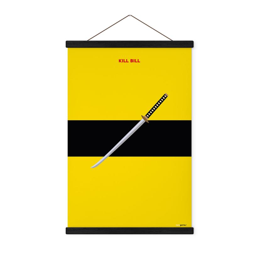 Tekstil plakat Inspireret af filmen "Kill Bill" - Gomes