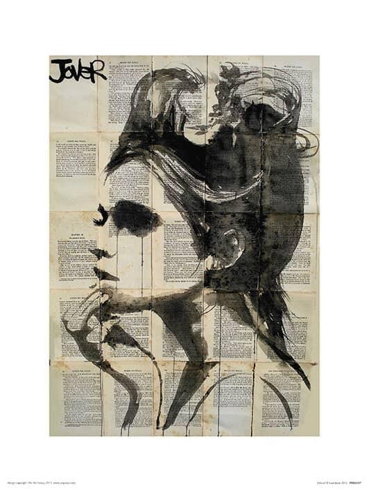 Plakat Loui Jover - Etheral kunsttryk, Loui Jover (30 x 40 cm)