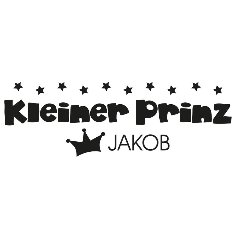 Wandtattoo + Name Kleiner Prinz