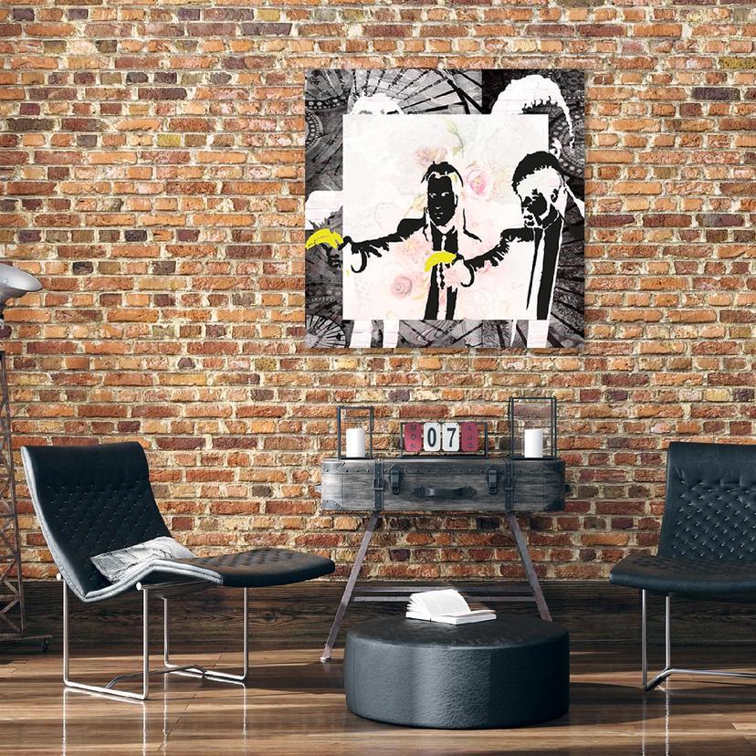 Stampe su tela, Banksy Pulp Fiction