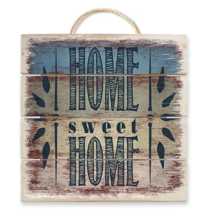 Stampa su legno - Home Sweet Home 1