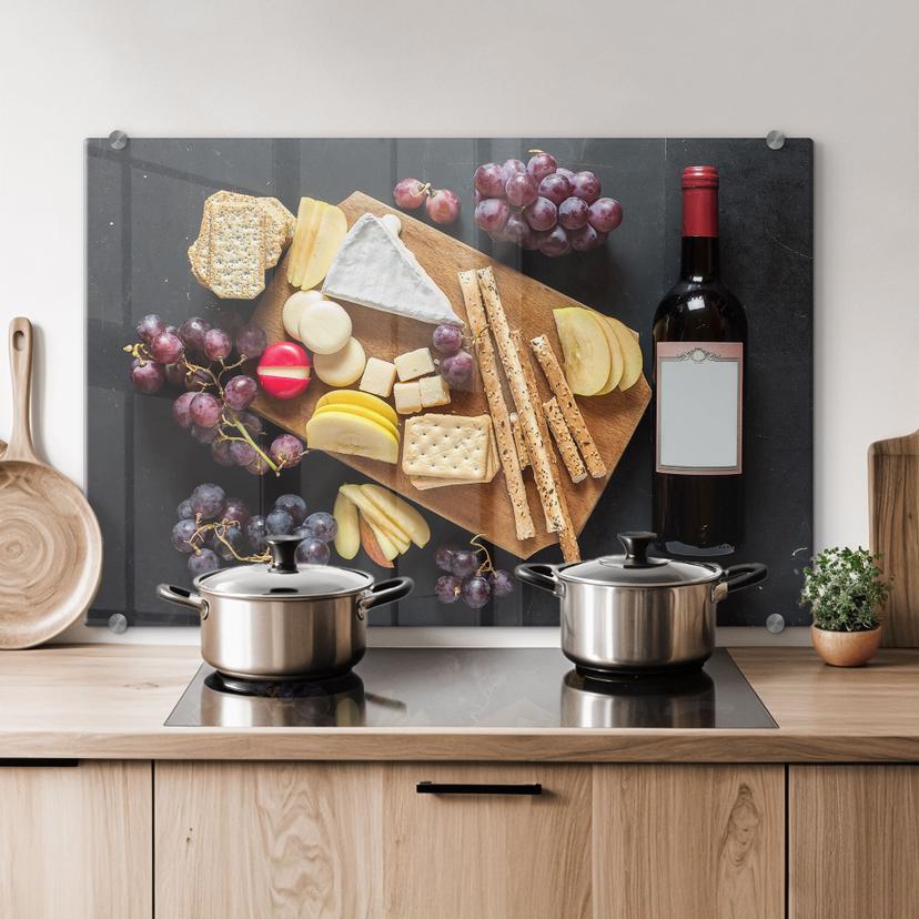 Crédence Fromage et vin