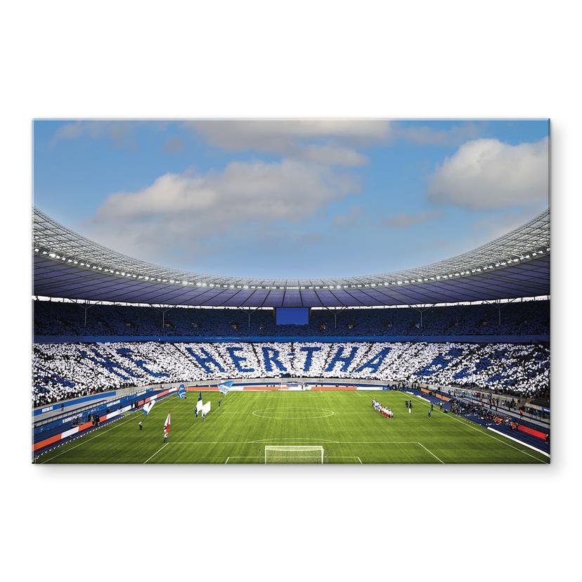 Akrylbillede Hertha BSC - Hertha Choreo i Østkurven