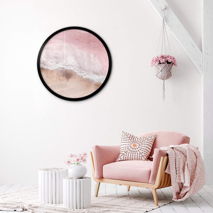 Poster Sisi & Seb - Pink Ocean