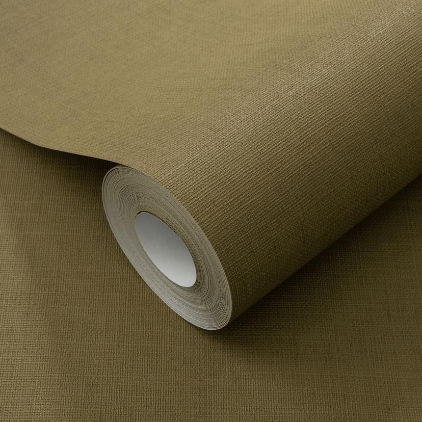 Papel pintado no tejido, papel pintado La Terrasse olive