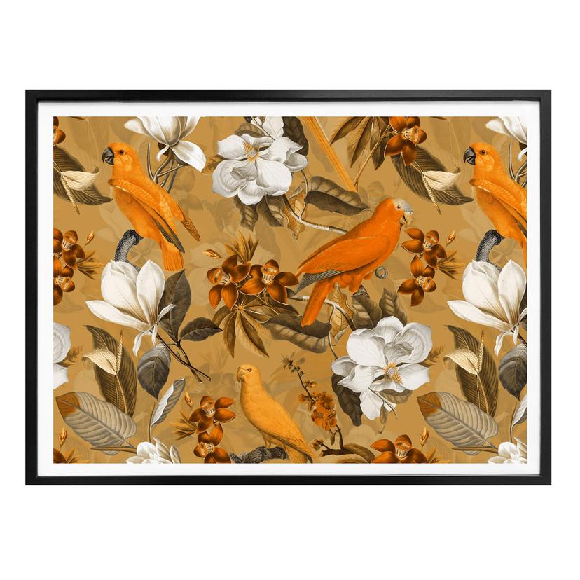 Póster Diseños ONU - Ocre tropical