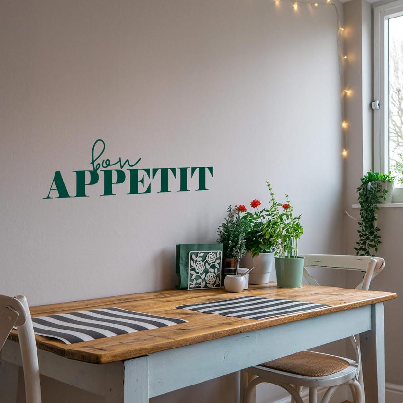 Wallsticker - Bon Appetit