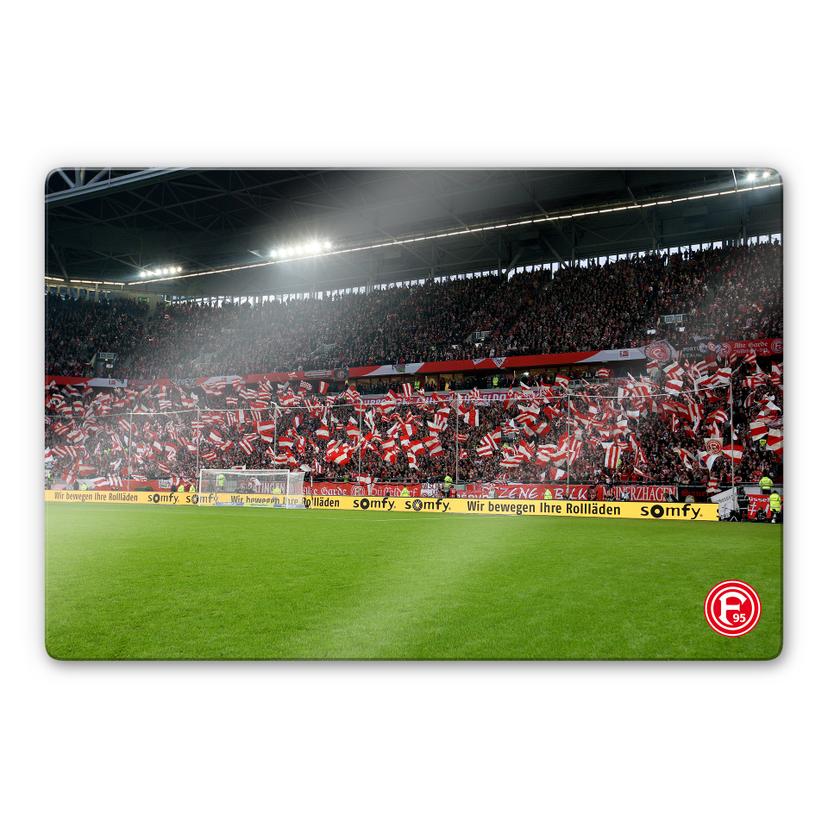 Tableau en verre - Fans de Fortuna