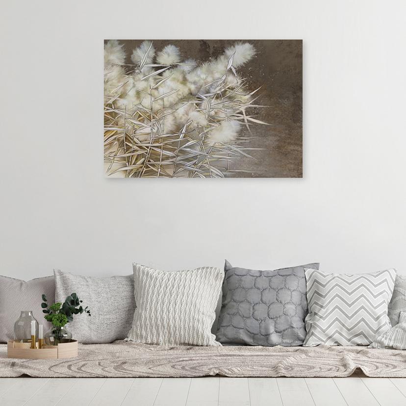 Stampe su tela, Erba della pampa Boho