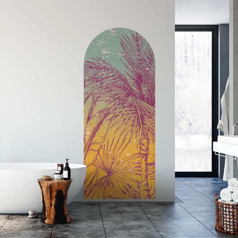 Adesivo murale Palm Tree Arch
