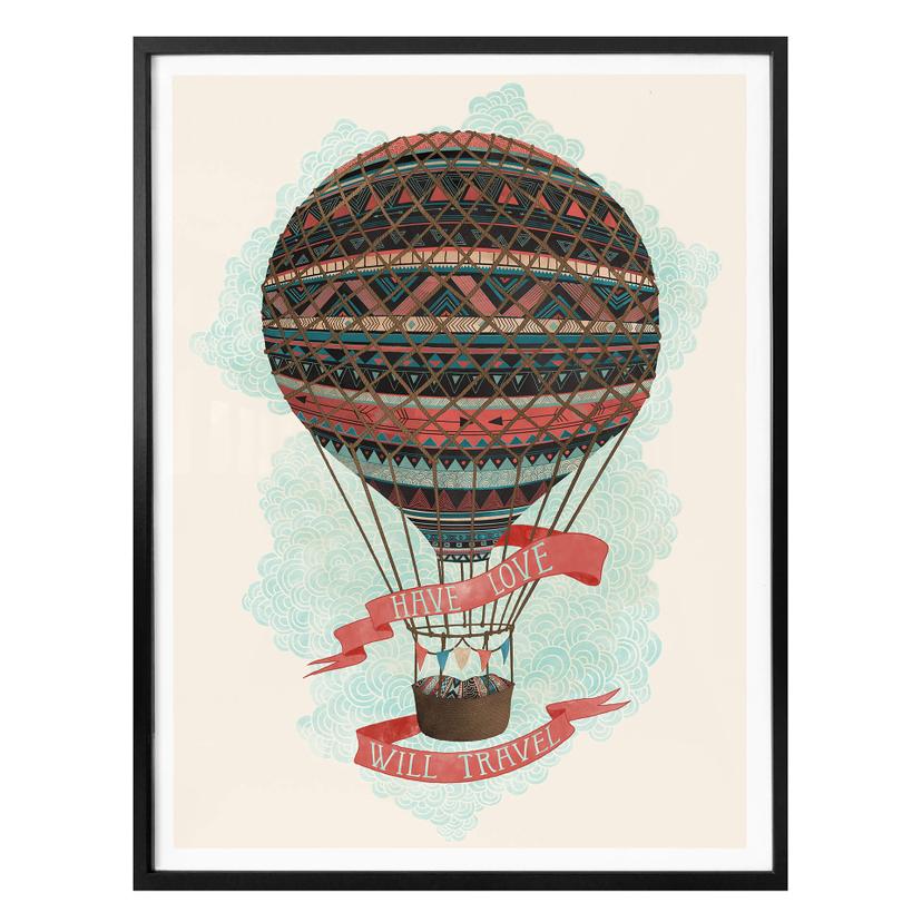 Póster Graves - Si tienes amor, viajarás