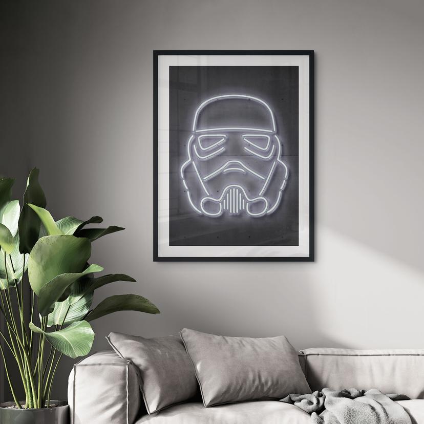 Poster con elmetto Stormtrooper - Mielu