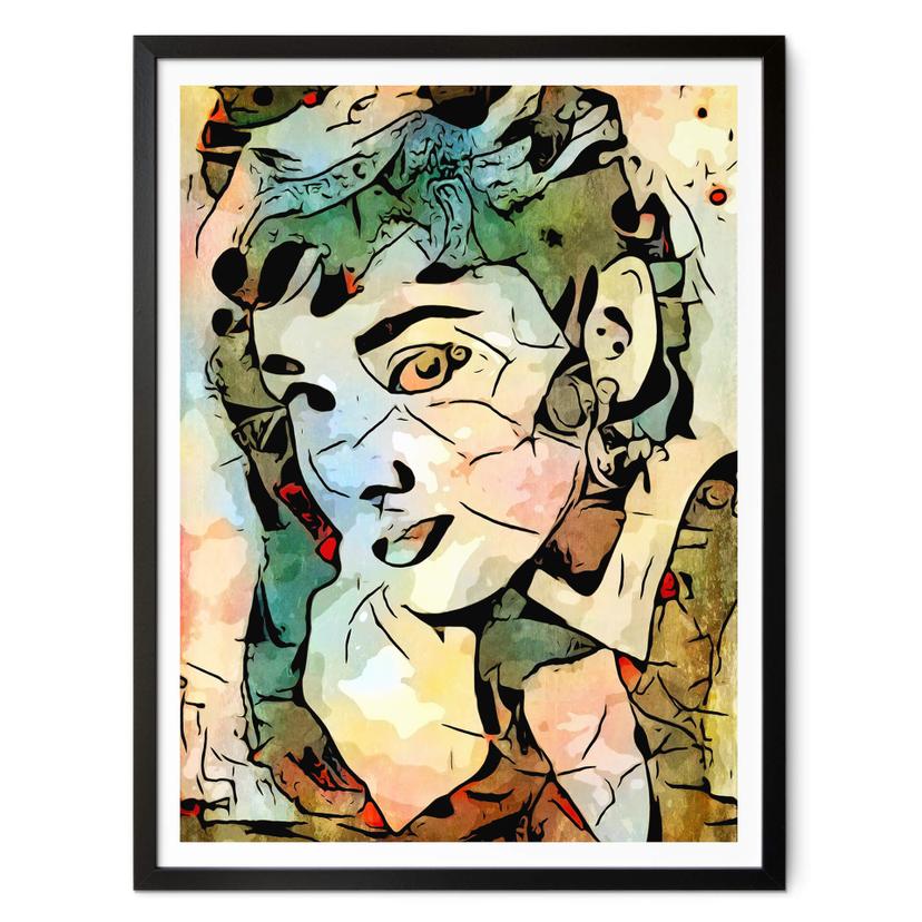 Poster Zamart - Hommage à Miro - Audrey Hepburn
