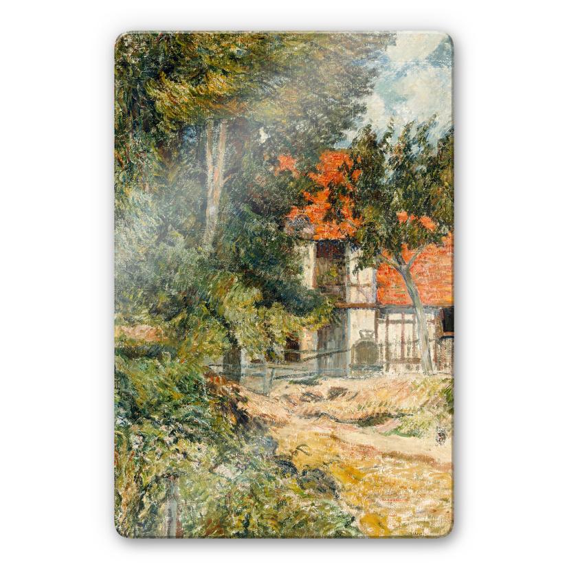 Glasbillede - Gauguin - Sommerhus i Normandiet
