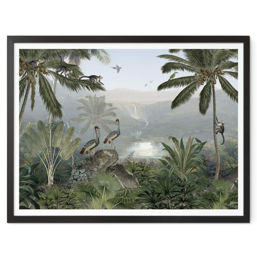 Póster Sir Edward - Santuario de monos