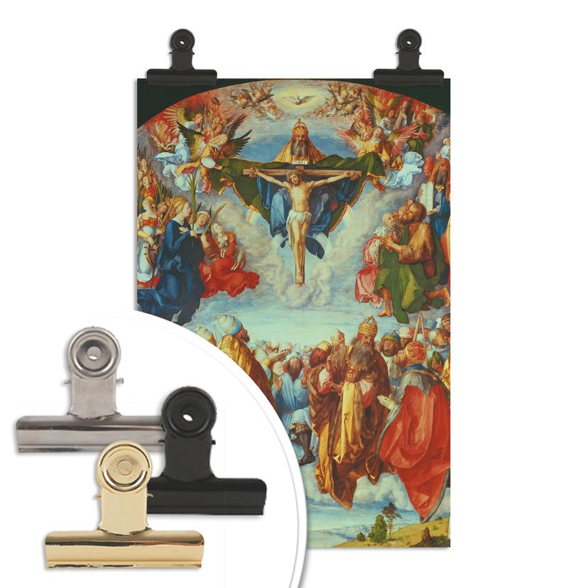 Poster Dürer - Adorazione della Santissima Trinità