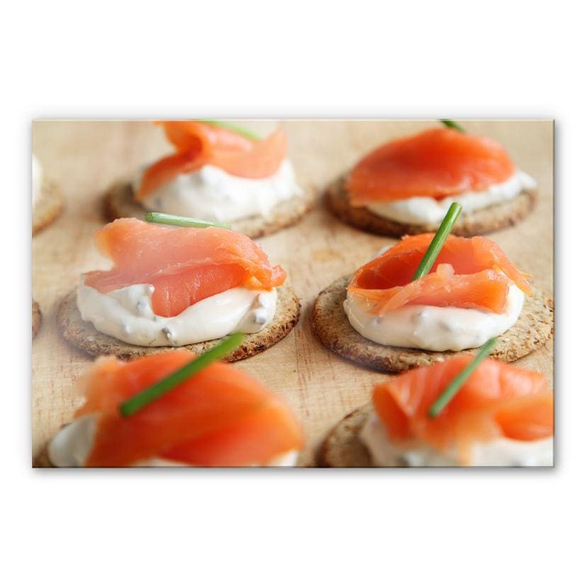Akrylbillede Laks Appetitvækker