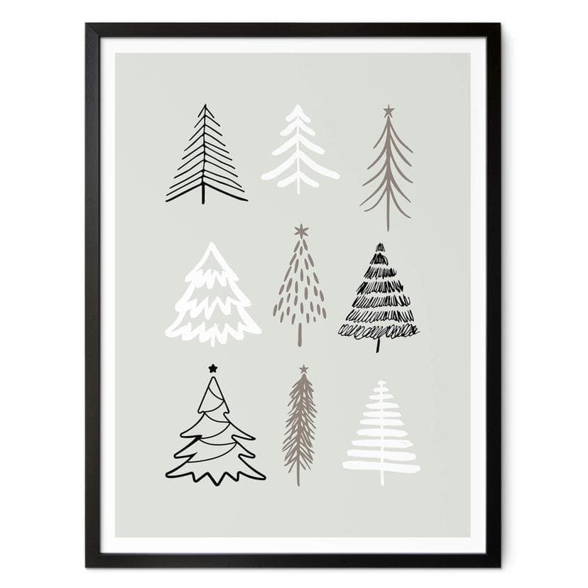 Plakat Kristina - Oh Christmas Trees