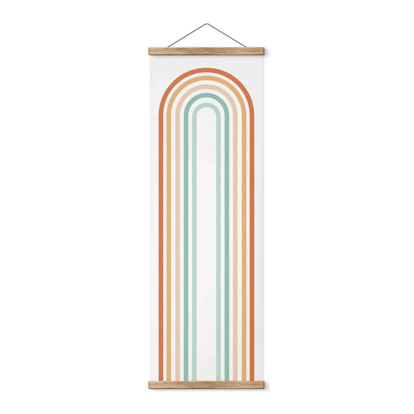 Tekstil plakat Boho Rainbow