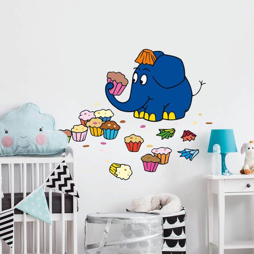 Muursticker De Olifant